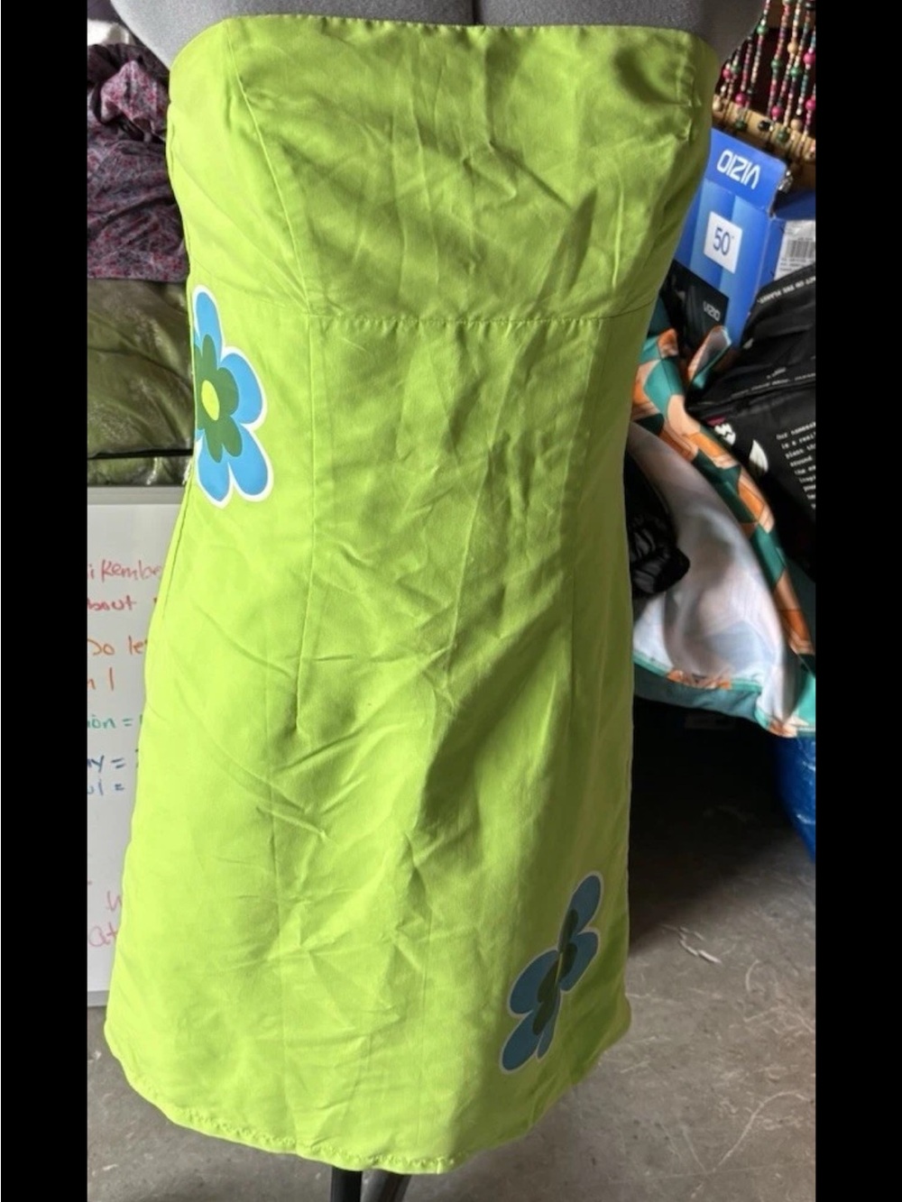 Vintage 90’s reversible strapless dress from contempo casuals s/m